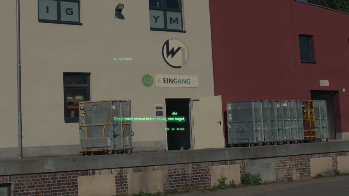 Arriving at the gym